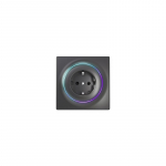 Fibaro FGWOF-011-8 socket-outlet Type F Black