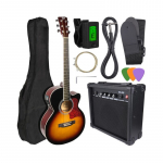 V-TONE EAG SET SB electroacoustic guitar. + amplifier