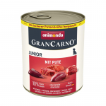 ANIMONDA GranCarno Junior Turkey - wet dog food - 800g