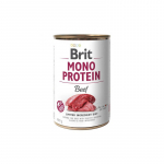BRIT Mono Protein Beef - wet dog food - 400 g