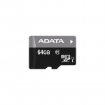 MEMORY MICRO SDXC 64GB CLASS10/W/A AUSDX64GUICL10A1-RA1 ADATA