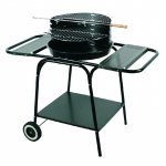 MASTER ROUND MOVABLE GRILL WITH TWO SHELVES MG906