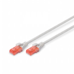 Digitus CAT 6 U/UTP | Patch cord | Length 15 m | Grey