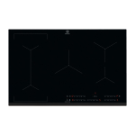 Electrolux EIV835 Black Built-in 80 cm Zone induction hob 5 zone(s)