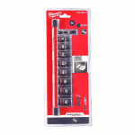 MILWAUKEE IMPACT SOCKET SET 3/8" 9pcs