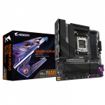 Gigabyte B650M AORUS ELITE (rev. 1.3) | Processor family AMD | Processor socket AM5 | DDR5 | Supported hard disk drive interfaces SATA, M.2 | Number of SATA connectors 4