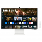 Samsung | LS32FM801UUXDU | 32 " | VA | 16:9 | 60 Hz | 4 ms | 3840 x 2160 pixels | 400 cd/m&sup2; | HDMI ports quantity 1 | White