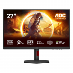 AOC G4 Q27G4SRU computer monitor 68.6 cm (27") 2560 x 1440 pixels Quad HD LED Black, Red