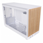 Lian Li A3-mATX Micro Tower White, Wood