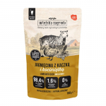WIEJSKA ZAGRODA Lamb with duck and catnip &ndash; wet food for cats &ndash; 100g