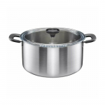 7L stainless steel pot with lid Functional Form