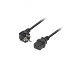 Lanberg | CEE 7/7- to IEC 320 C19 power cord, 16A VDE | CA-C19C-10CC-0018-BK