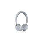 Yealink BH72 Headset Wired & Wireless Head-band Calls/Music USB Type-A Bluetooth Charging stand Light grey