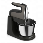 TEFAL | Hand Mixer | Powermix Silence HT654E38 | Hand Mixer | 600 W | Number of speeds 5 | Turbo mode | Dark grey