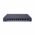 SWITCH POE DS-3E1510P-EI/M(B) 8-PORTOWY Hikvision