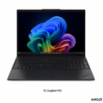 Lenovo ThinkPad L16 G3 AMD | Black | 16 " | IPS | WUXGA | 1920 x 1200 pixels | Anti-glare | AMD Ryzen AI 5 | 430 | 24 GB | SODIMM DDR5 | Solid-state drive capacity 512 GB | AMD Radeon 840M Graphics | Windows 11 Pro | 802.11be | Bluetooth version 5.4  ...