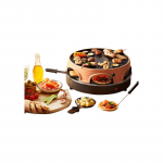 Emerio PO-113255.4 raclette grill 1500 W Black, Brown