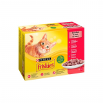 Friskies Mix meat - wet cat food - 12 x 85 g
