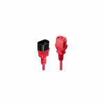 CABLE POWER IEC EXTENSION 2M/RED 30478 LINDY