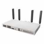 MikroTik Cloud Router Switch with RouterOS L5 Rackmount Case | CRS418-8P-8G-2S+5axQ2axQ-RM