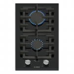 Bosch Serie 8 PRB3A6I40 hob Black Built-in 30 cm Gas 2 zone(s)