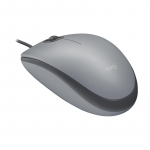 MOUSE USB OPTICAL M110 SILENT/MID GRAY 910-006760 LOGITECH