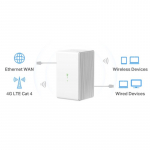 Mercusys MB110-4G wireless router Ethernet Single-band (2.4 GHz) White