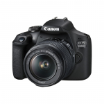 Canon | SLR Camera Kit | Megapixel 24.1 MP | Image stabilizer | ISO sensitivity (max) 12800 | Display diagonal 3.0 " | Wi-Fi | Video recording | APS-C | Black