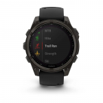 Garmin fenix 8 3.3 cm (1.3") 47 mm Digital 260 x 260 pixels Touchscreen Titanium Wi-Fi GPS (satellite)