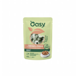 OASY Strips in Gravy Adult with Salmon and potatoes - wet dog food - 100g