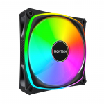Montech AX120 PRO Computer case Fan 12 cm Black 3 pc(s)