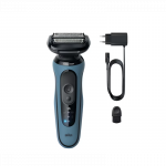 Braun Shaver | Series 5 52-A1000s | Operating time (max) 50 min | Wet & Dry | Lithium Ion | Blue/Black