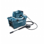 Makita DHW080ZK pressure washer Upright Battery 380 l/h Black, Blue
