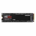 Samsung | 990 PRO | 4000 GB | SSD form factor M.2 2280 | Solid-state drive interface NVMe | Read speed 7450 MB/s | Write speed 6900 MB/s