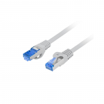 LANBERG patchcord cat.6A FTP LSZH CCA 0.5m grey