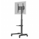 Goobay Floor stand | TV Presentation Stand Basic, Size L | Height adjustment | 37-70 " | Maximum weight (capacity) 35 kg | Black
