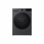 LG Washing machine | F4X5011TBB | Energy efficiency class A | Front loading | Washing capacity 11 kg | 1400 RPM | Depth 57 cm | Width 60 cm | Display | LED | Steam function | Direct drive | Wi-Fi | Matte Black