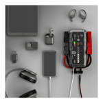 NOCO GB70 Boost 12V 2000A Jump Starter starter device with integrated 12V/USB battery