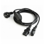 CABLE POWER SPLITTER VDE 2M/PC-186-ML6 GEMBIRD