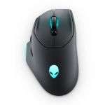 Dell | Gaming Mouse | AW620M | Wired/Wireless | USB-A | Dark Side of the Moon
