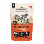 WIEJSKA ZAGRODA Beef with veal and catnip &ndash; wet food for cats &ndash; 100g