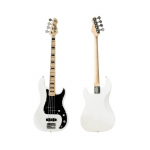 Electric bass guitar V-TONE PJB46 WH white 4/4