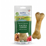 BALTICA Przysmaki region&oacute;w Chewing bone Duck with apple - dog treat - 1