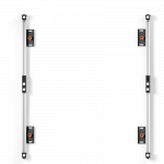 EDBAK ULS2500 Universal LED System for 2 cabinets 500mm | Black