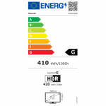 Hisense | Window Facing - High Brightness Display | 75WH80GE | 75 " | Landscape/Portrait | 24/7 | Android | Wi-Fi | 9 ms | 178 &deg; | 178 &deg; | 4000 cd/m&sup2;