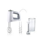 Braun HM 5107 WH Hand mixer 750 W Grey, White