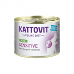 KATTOVIT Sensitive Turkey - wet cat food - 185g