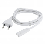 CABLE POWER EU 1.8M/WHITE PC-184/2-W GEMBIRD