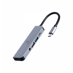 I/O ADAPTER USB-C TO HDMI/USB3/5IN1 A-CM-COMBO5-02 GEMBIRD