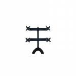 TV SET ACC DESK MOUNT BLACK/19-27" FPMA-D700DD4 NEOMOUNTS